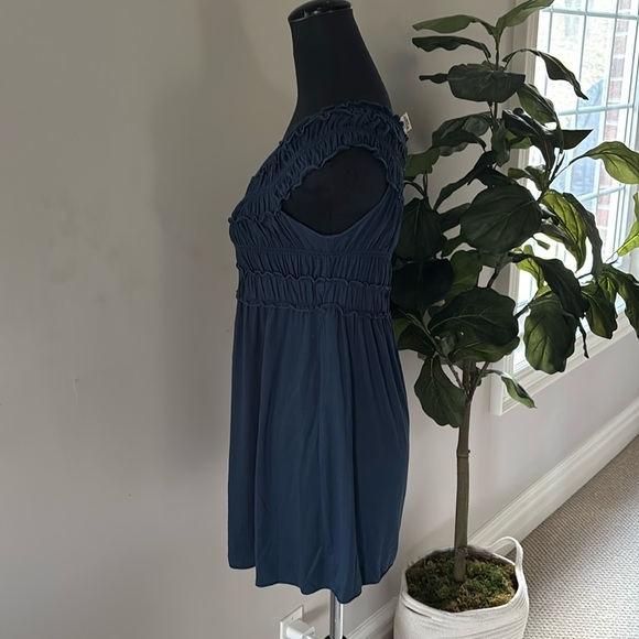 MAX STUDIO SLEEVELESS TUNIC TOP / MINI DRESS - Picture 5 of 13